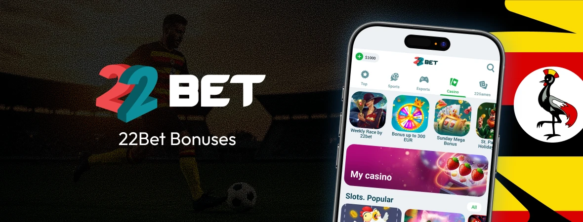 22Bet Bonuses - Athletics Uganda
