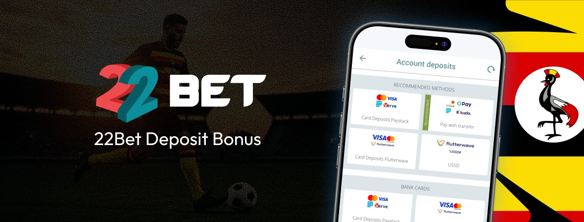 22Bet Deposit Bonus - Athletics Uganda