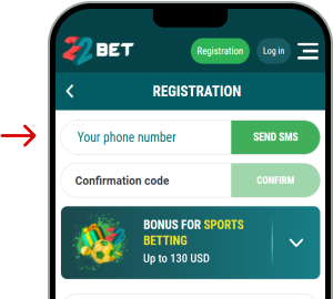 How to Create an Account 22Bet - Athletics Uganda