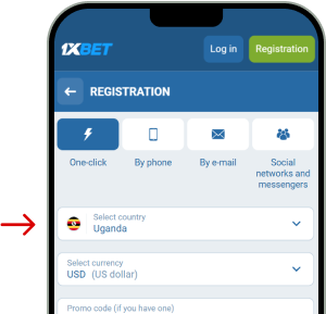 How to register with 1xBet - Athletics Uganda
