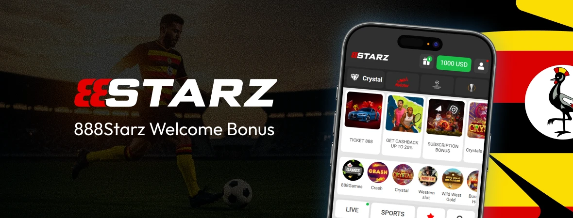 888Starz Welcome Bonus - Athletics Uganda