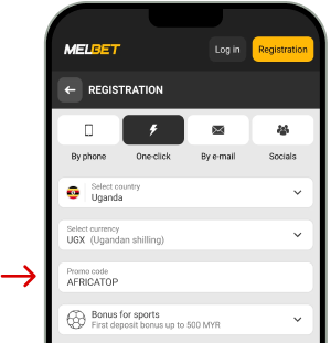 Melbet Registration